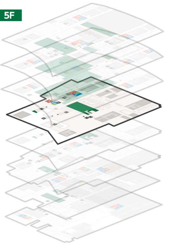 フロアマップ(5F)の画像