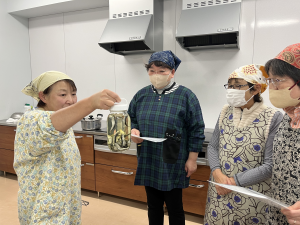 お料理教室の様子